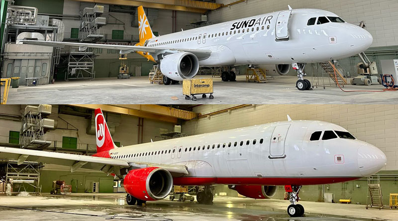 D-ASGK Air Berlin / Sundair Livery