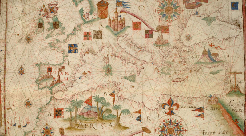 Mittelmeer, nautisch, um 1600 - Yusuf Raïs