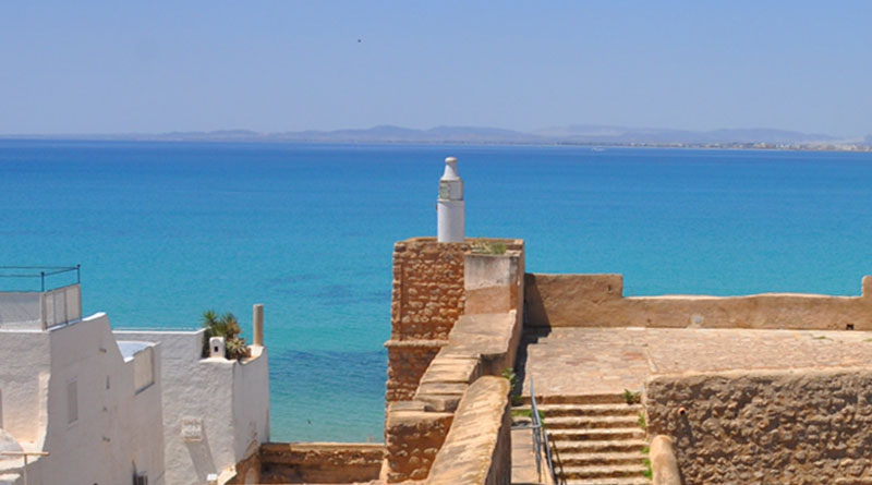 Leuchtturm Hammamet - Bild: Noomen9 — Travail personnel, CC BY-SA 4.0, https://commons.wikimedia.org/w/index.php?curid=51924206