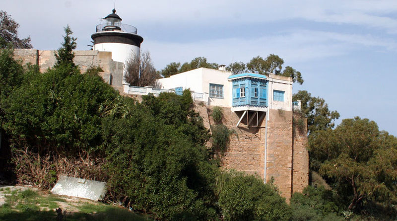 Leuchtturm Sidi Bou Said - Bild: Kassus — Travail personnel, CC BY-SA 3.0, https://commons.wikimedia.org/w/index.php?curid=1327884